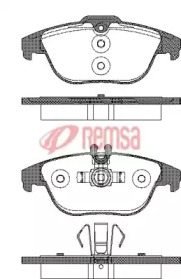 Комплект тормозных колодок METZGER 1305.00